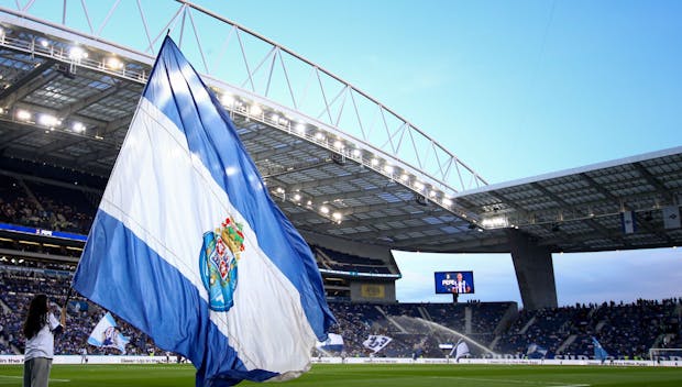 PORTO, PORTUGAL - APRIL 17: General View Inside the stadium prior to the semi-final second leg - Portuguese Cup match between FC Porto and Vitoria Guimaraes at Estadio do Dragao on April 17, 2024 in Porto, Portugal. (Photo by Diogo Cardoso/Getty Images)